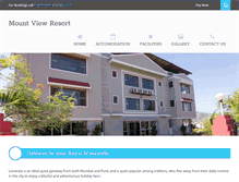 Tablet Screenshot of mountviewresort.net